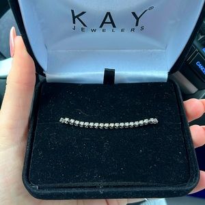 Diamond Bolo Bracelet 1/2 ct tw sterling silver